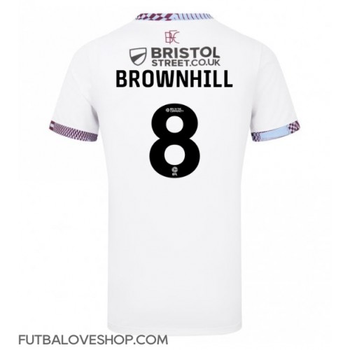 Dres Burnley Josh Brownhill #8 Tretina 2024-25 Krátky Rukáv